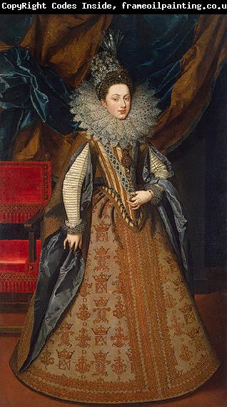 Frans Pourbus Portrait of Margaret of Savoy, Duchess of Mantua Pourbus